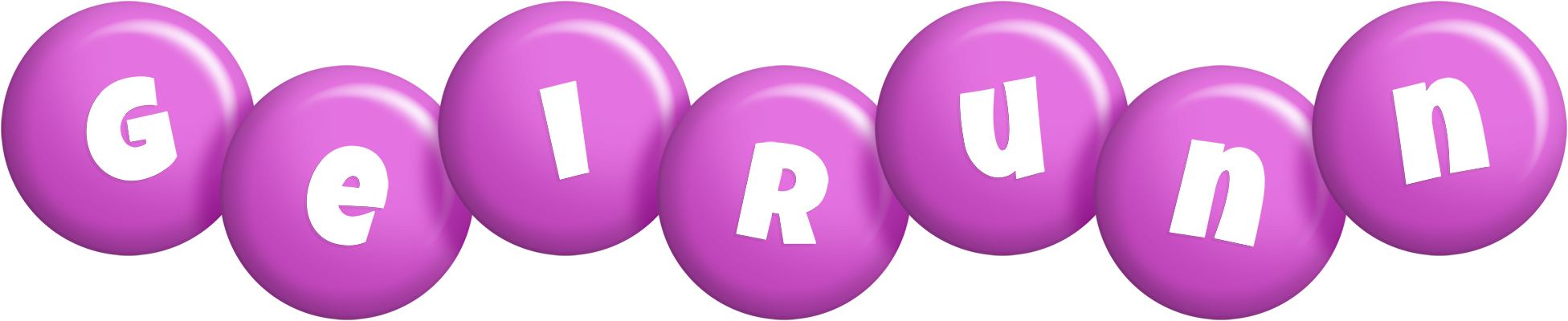 Geirunn candy-purple logo