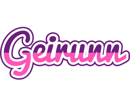 Geirunn cheerful logo