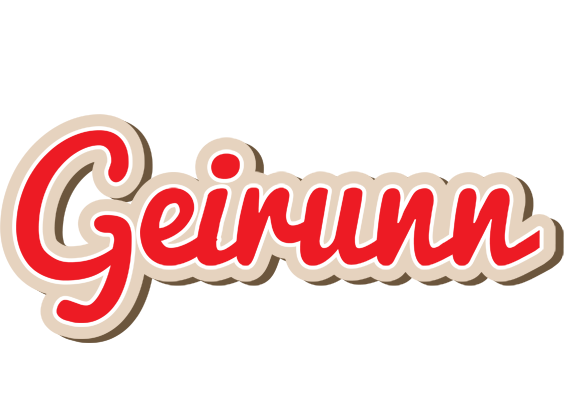 Geirunn chocolate logo