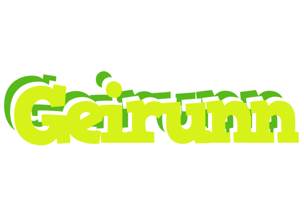 Geirunn citrus logo