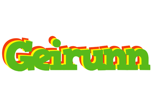 Geirunn crocodile logo