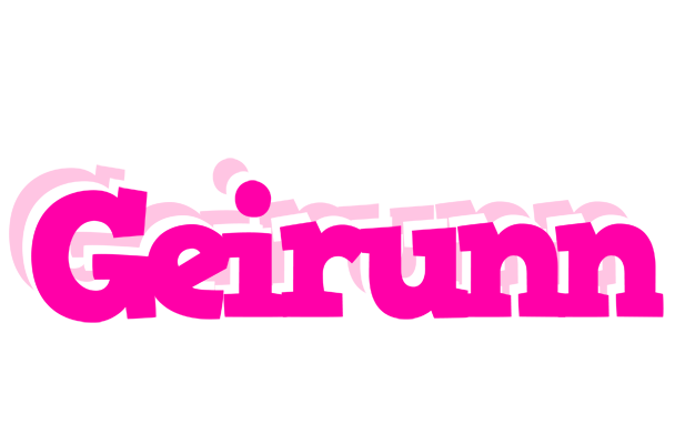 Geirunn dancing logo