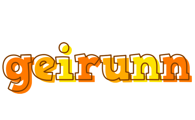 Geirunn desert logo
