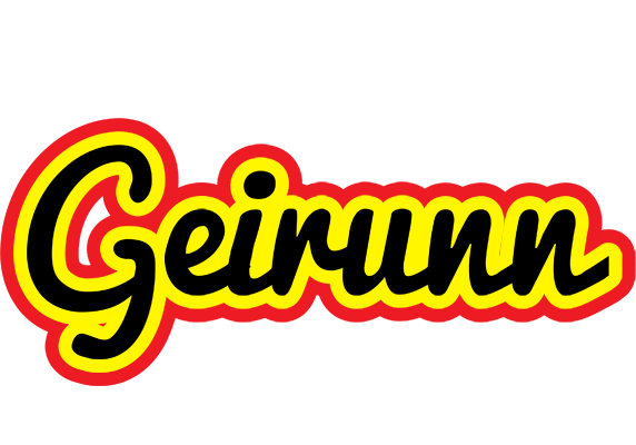 Geirunn flaming logo