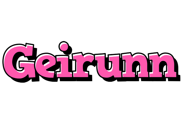 Geirunn girlish logo