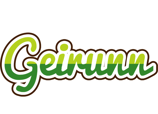 Geirunn golfing logo
