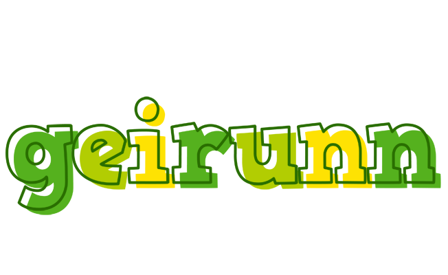 Geirunn juice logo