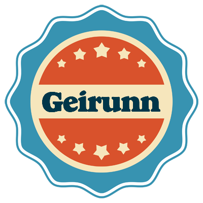 Geirunn labels logo