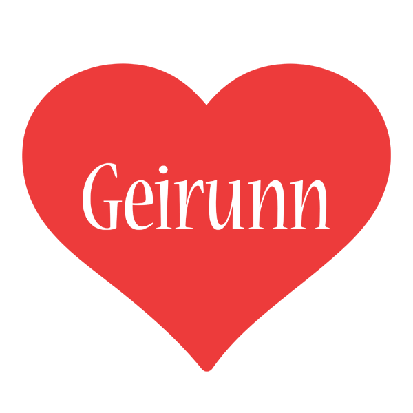 Geirunn love logo