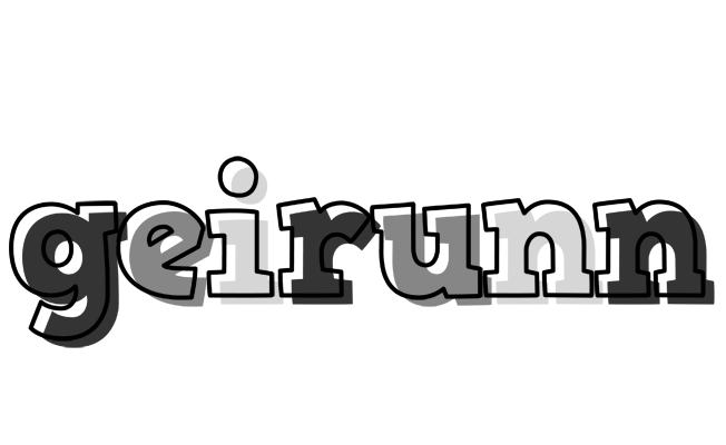 Geirunn night logo