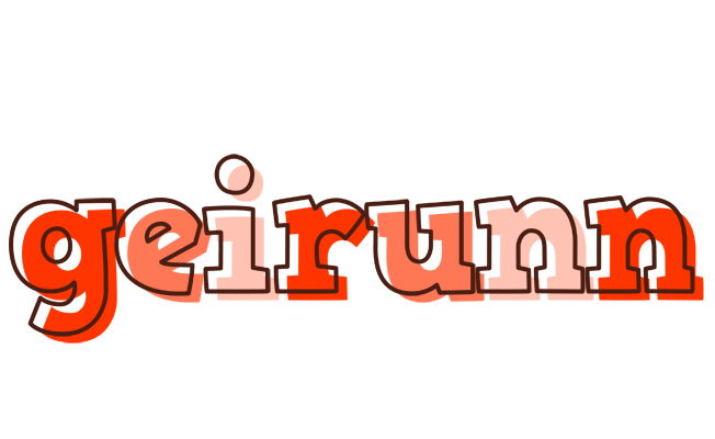 Geirunn paint logo