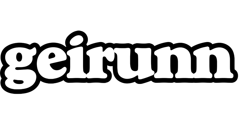 Geirunn panda logo