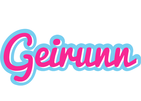 Geirunn popstar logo