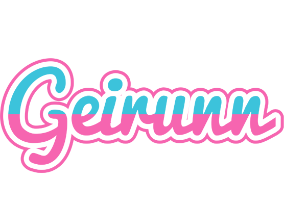 Geirunn woman logo