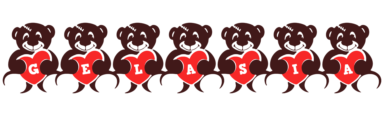 Gelasia bear logo