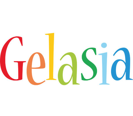 Gelasia birthday logo