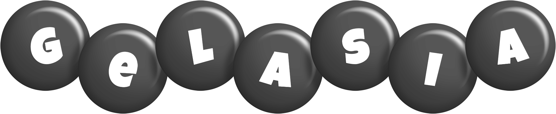 Gelasia candy-black logo