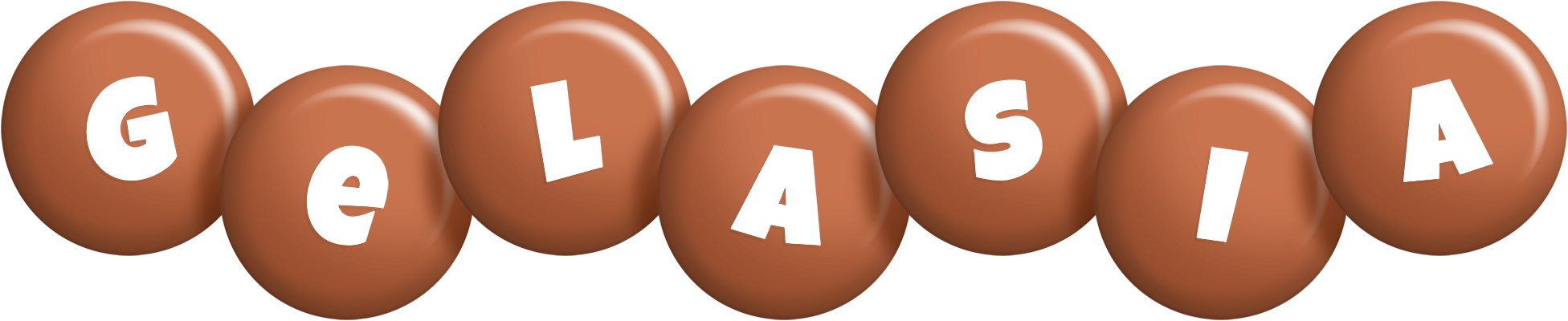 Gelasia candy-brown logo