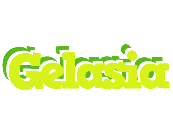 Gelasia citrus logo