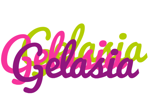 Gelasia flowers logo