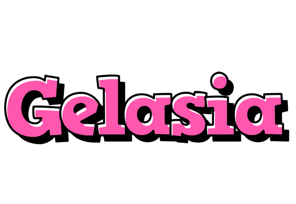 Gelasia girlish logo