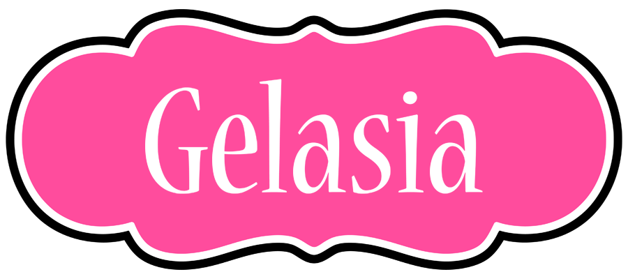 Gelasia invitation logo