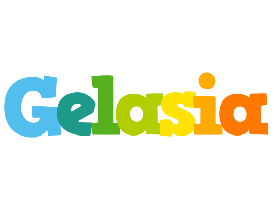 Gelasia rainbows logo