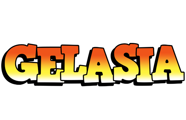 Gelasia sunset logo