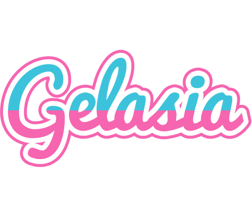 Gelasia woman logo