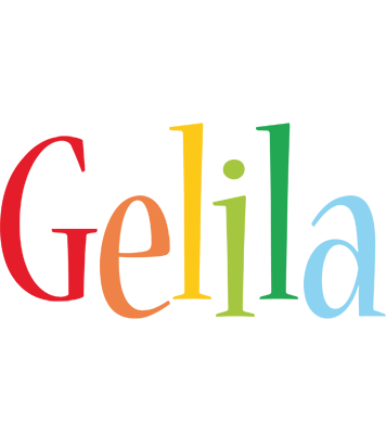 Gelila birthday logo