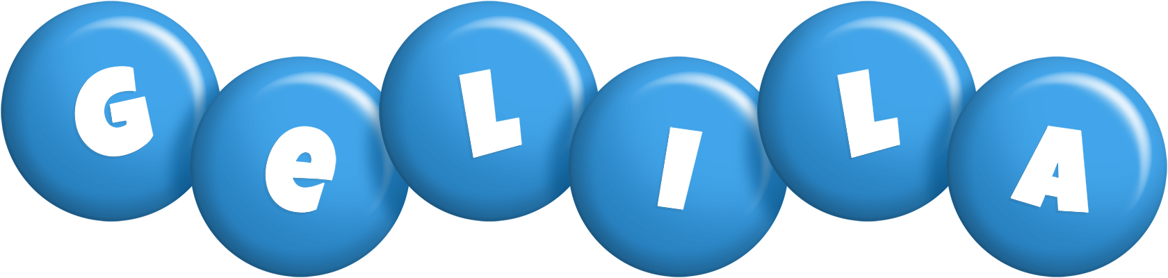 Gelila candy-blue logo