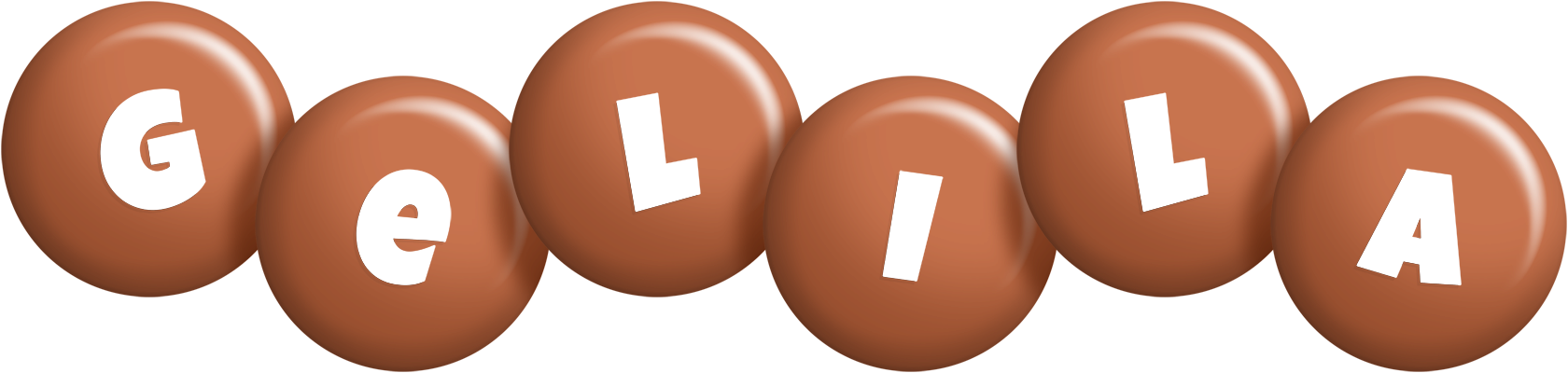 Gelila candy-brown logo