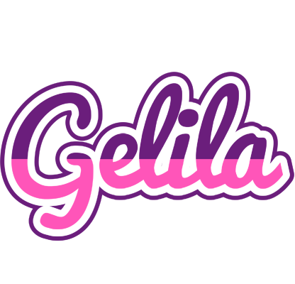 Gelila cheerful logo
