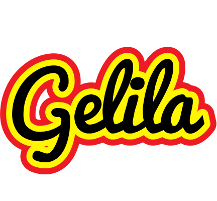 Gelila flaming logo