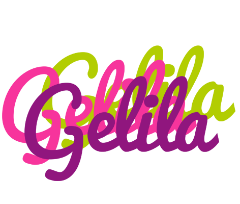 Gelila flowers logo