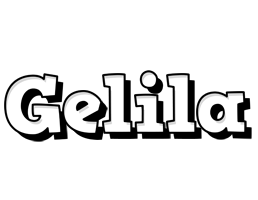 Gelila snowing logo