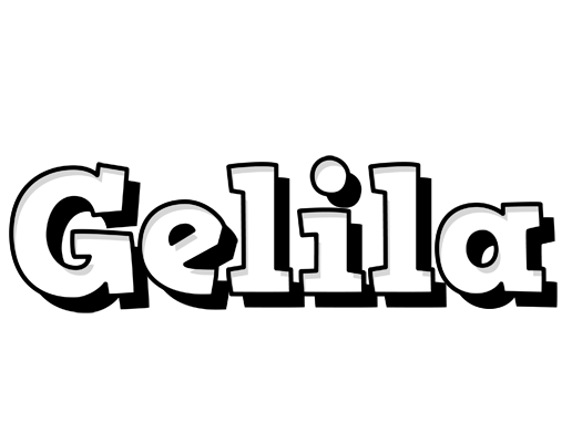 Gelila snowing logo