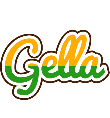 Gella banana logo