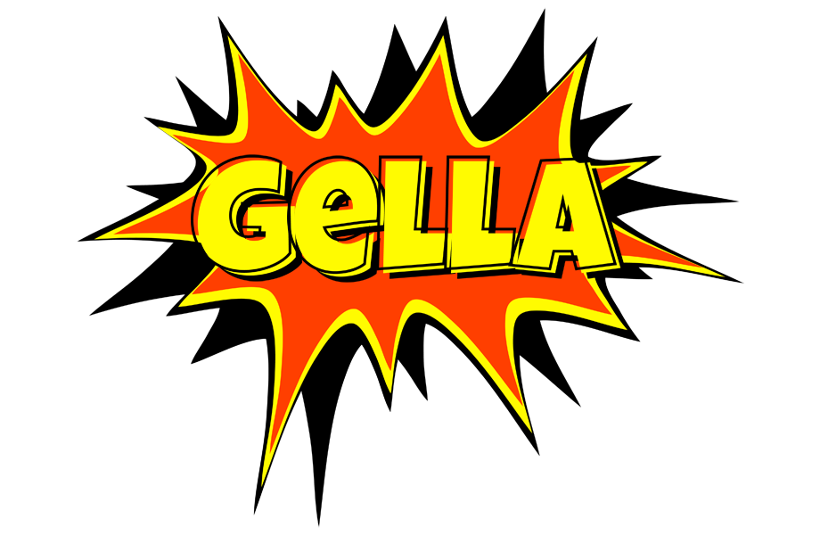 Gella bazinga logo