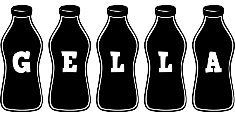 Gella bottle logo