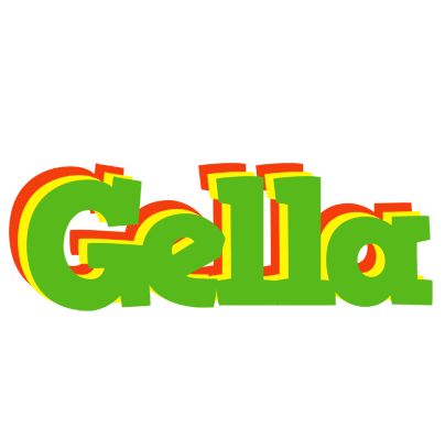 Gella crocodile logo