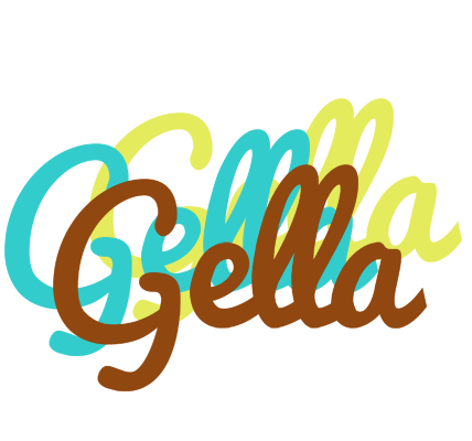 Gella cupcake logo