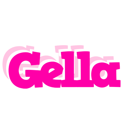 Gella dancing logo