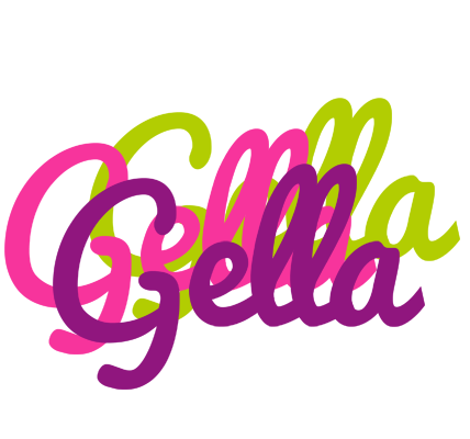 Gella flowers logo