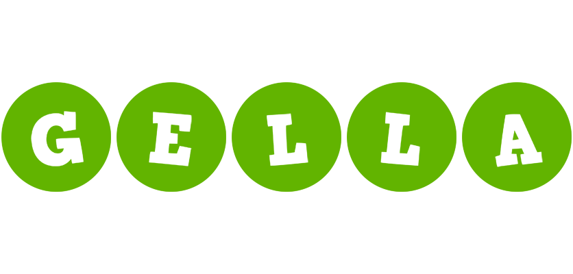 Gella games logo