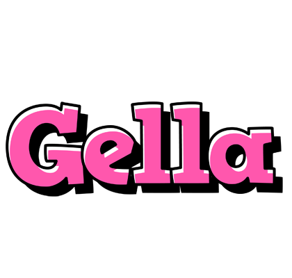 Gella girlish logo
