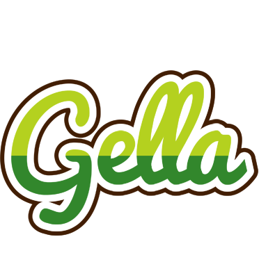 Gella golfing logo
