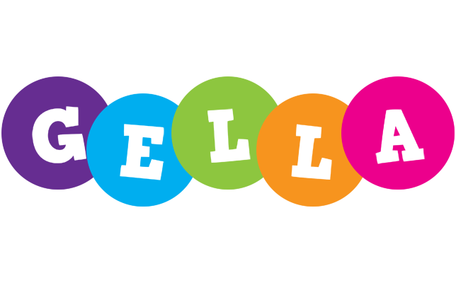 Gella happy logo