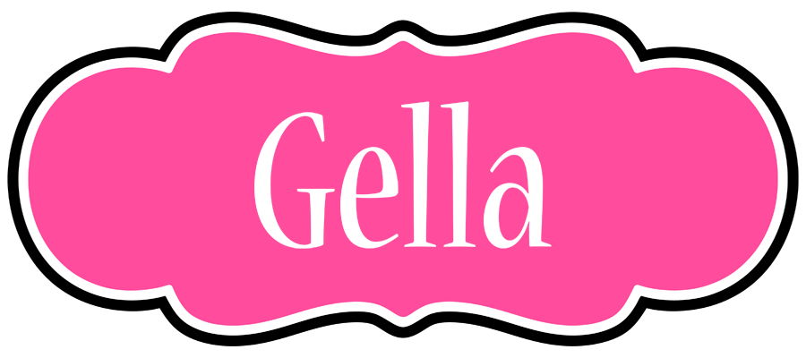 Gella invitation logo