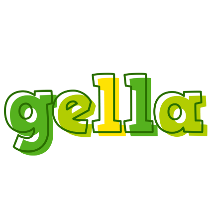 Gella juice logo